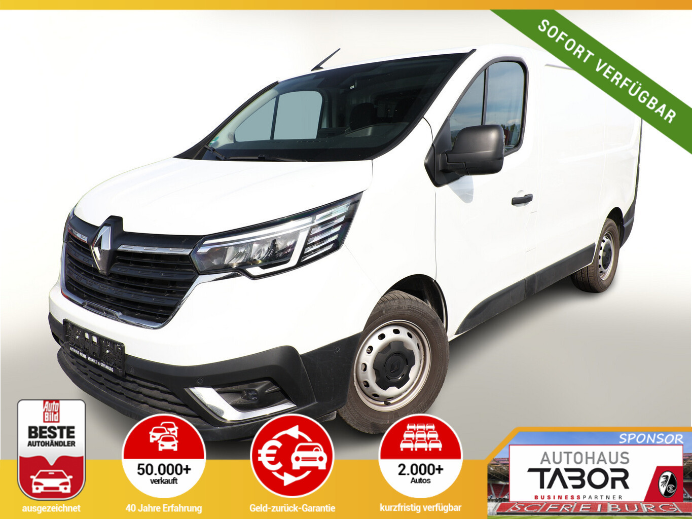 Renault Trafic 2.0 BLUE dCi 110 L1H1 2,8t Komfort Nav