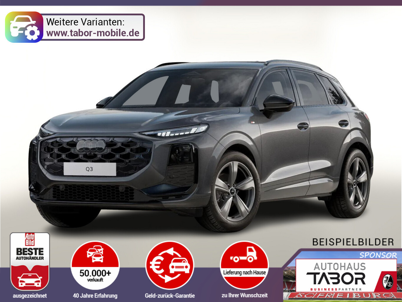 Audi Q3 2xS line Tech+ 19Z KlimaP OptikP AHK Privacy