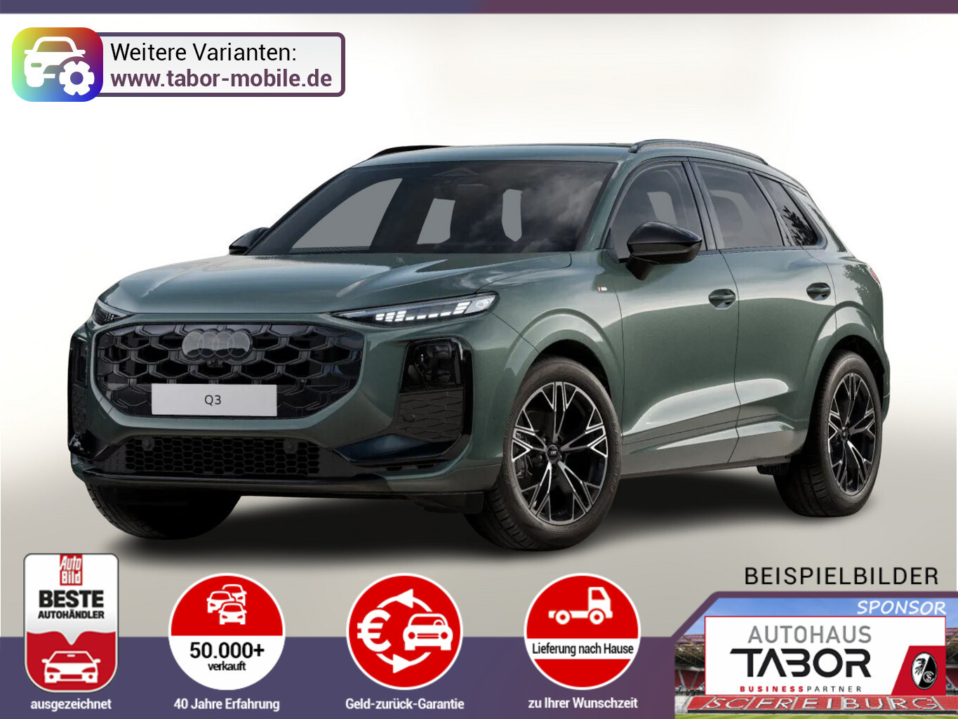 Audi Q3 2xS line Tech+ 19Z KlimaP OptikP Privacy eHK