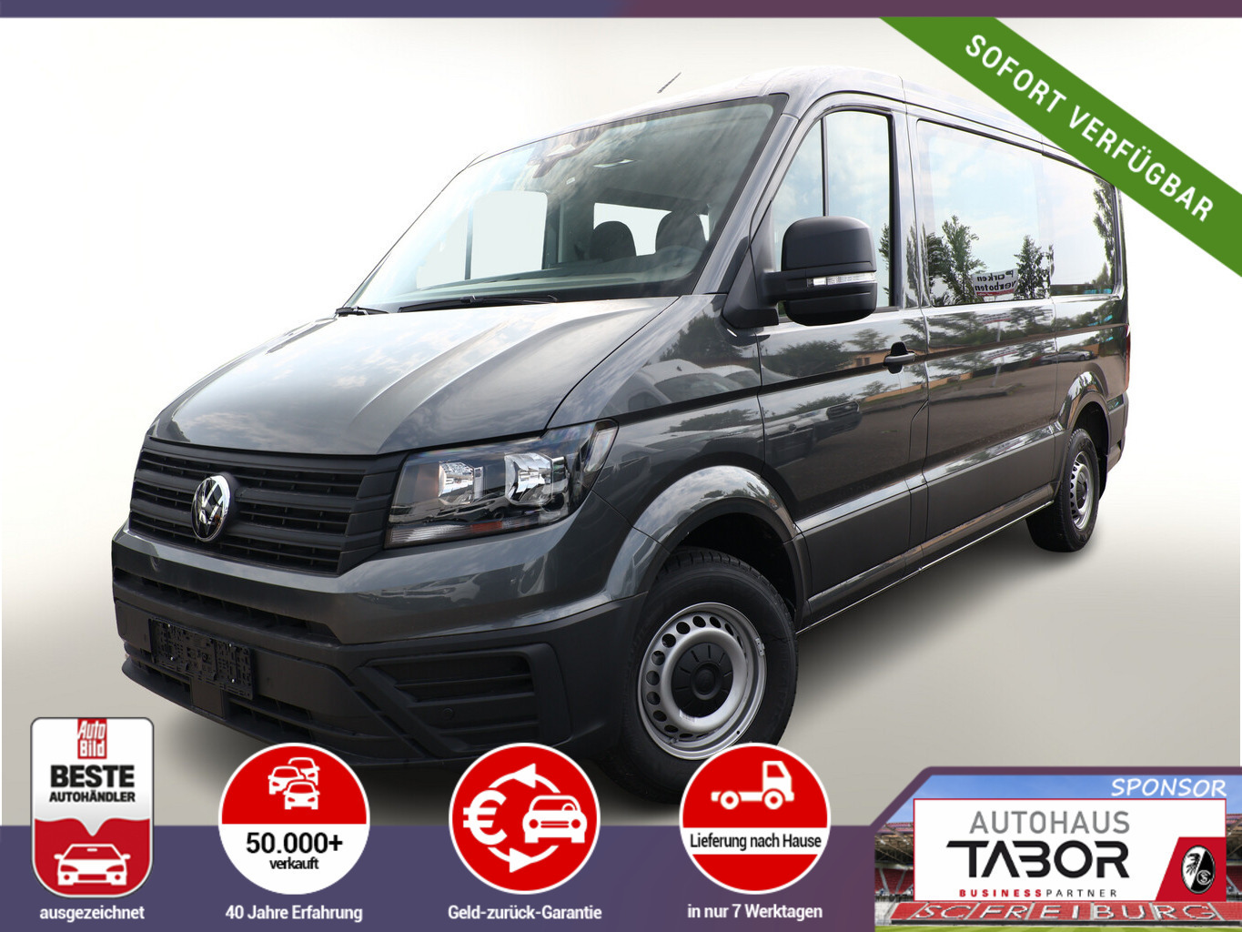 Volkswagen Crafter Plus 35 2.0 TDI 140 L3H2 Nav AHK 6S SHZ