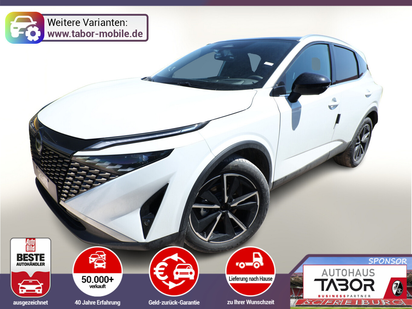 Nissan Qashqai Tekna Pano HUD el.Heckk Keyl PrivG ACC