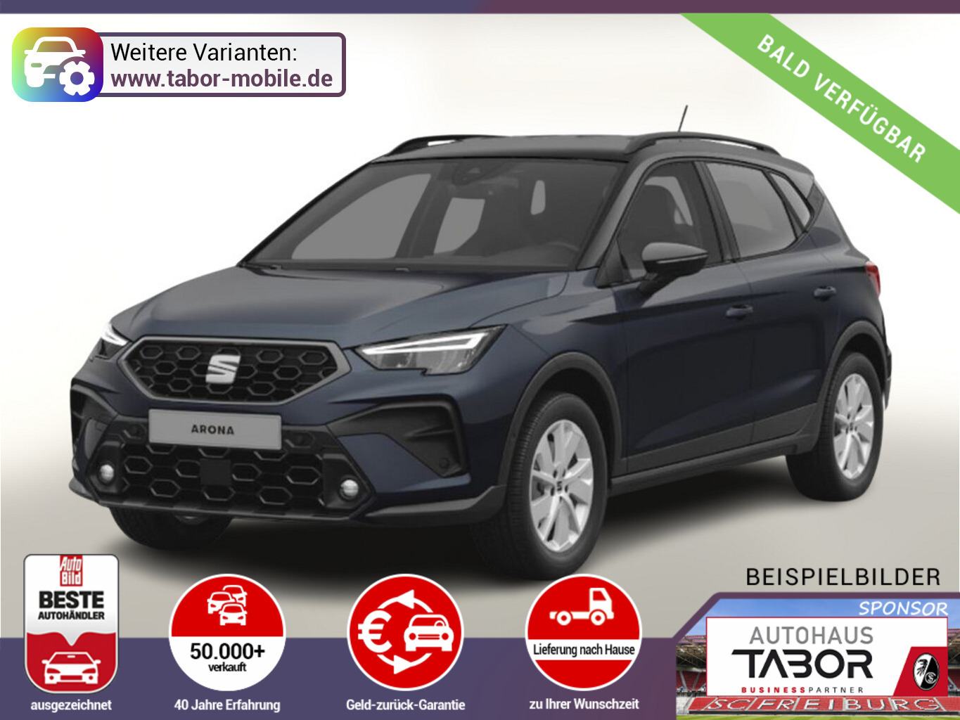 Seat Arona DSG FR NeuMod VollLED SHZ StauA Kessy 5JGa