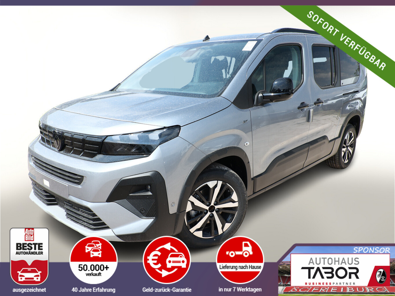 Peugeot Rifter M1 GT L2 7-S Keyl Nav Kam 2xPDC ACC BT