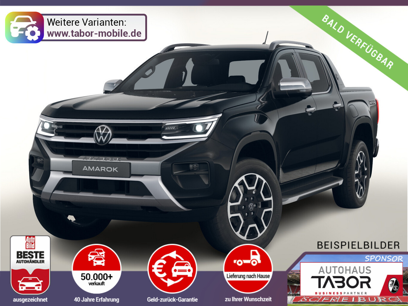 Volkswagen Amarok Aventura AHK Rollcover Matrix Leder LM"20