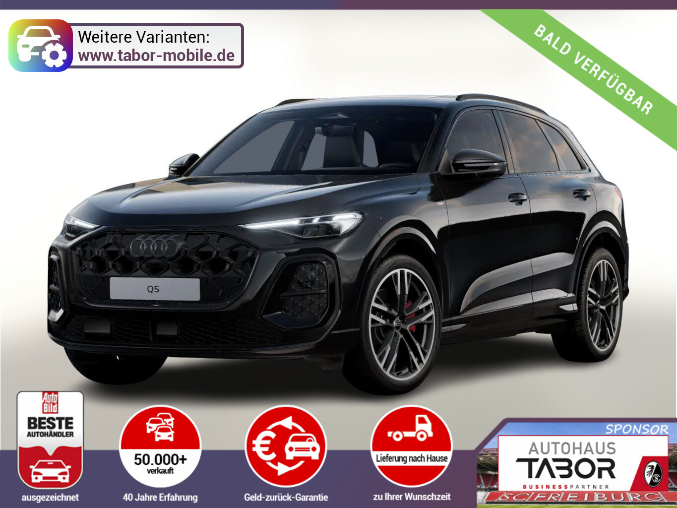 Audi Q5 2xS line Leder Tech+ Pano HUD 21Z AHK BlackP