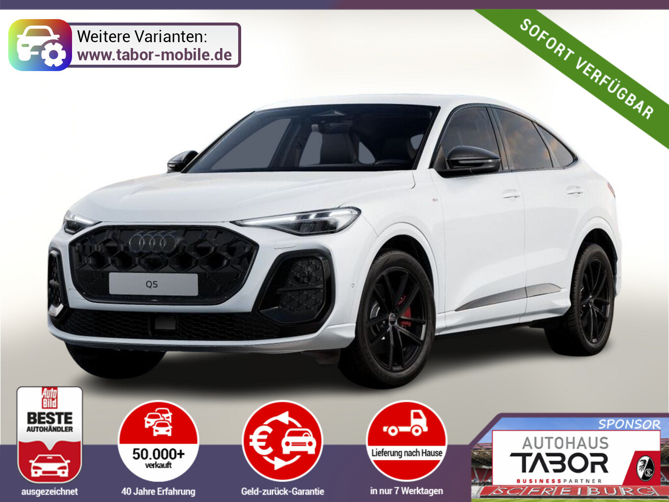 Audi Q5 Sportback 2xS line Tech Leder Pano 20Z PrivG