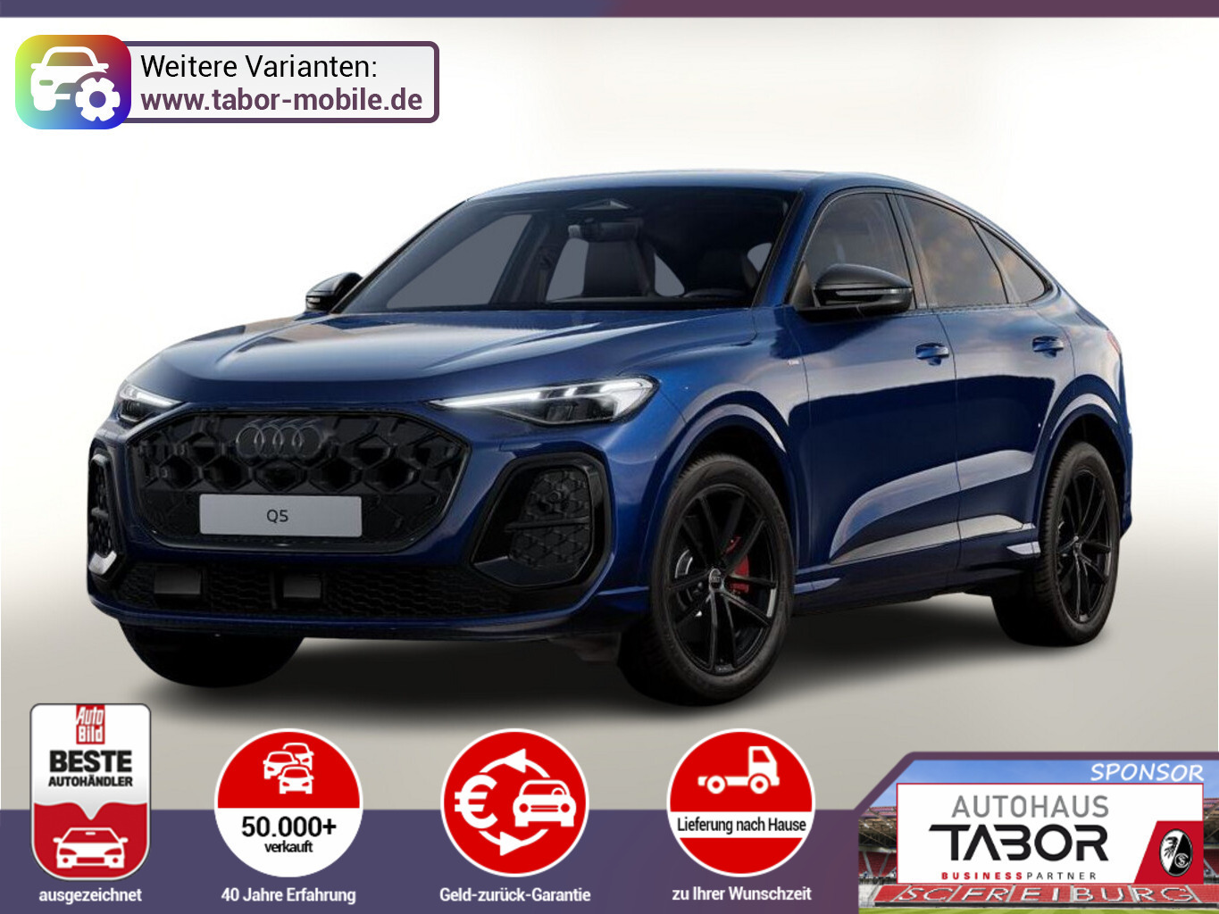 Audi Q5 Sportback 2xS line Tech+ Leder Pano 20Z PrivG