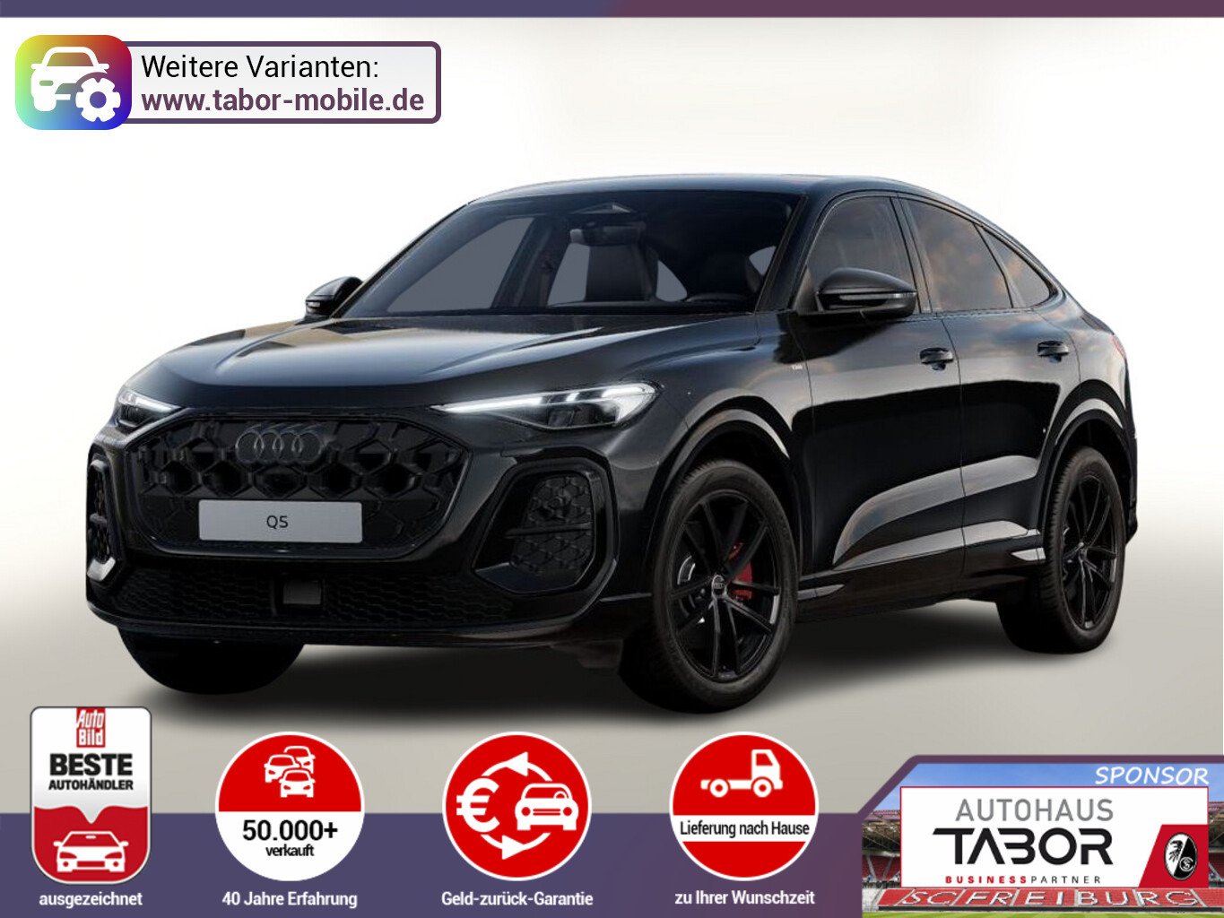 Audi Q5 Sportback 2xS line Tech+ Pano 20Z AHK HUD SHZ