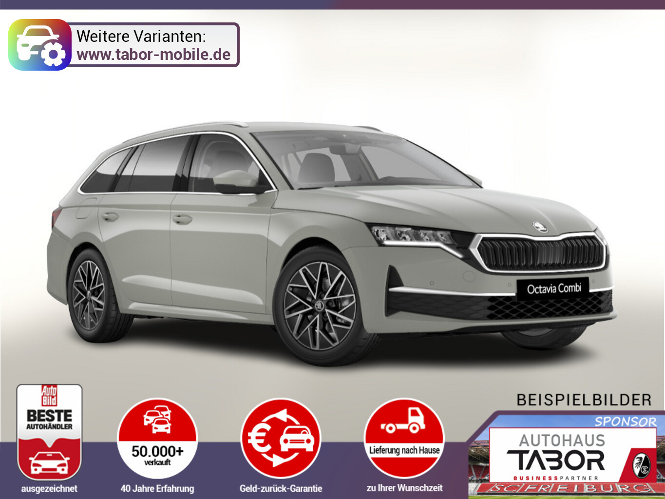 Skoda Octavia Combi DSG Selec Gar.5J AHK ACC el.Heck