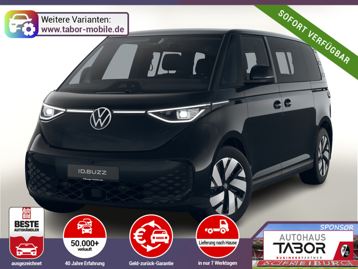 Volkswagen ID. Buzz ID.Buzz Pro LR 7S NavPr WärmeP Style Open&C Komf