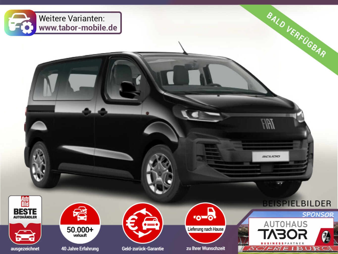 Fiat Scudo Kombi L2 8S Navi 2ZoneAC Kam Temp PDC