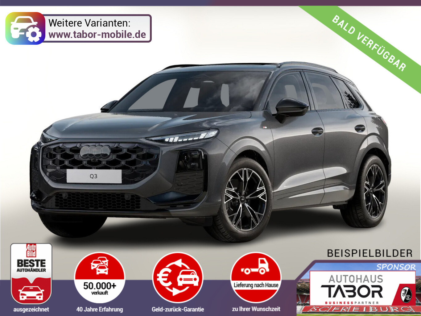 Audi Q3 2xS line Tech+ Pano Leder Matrix DynamikP 19Z