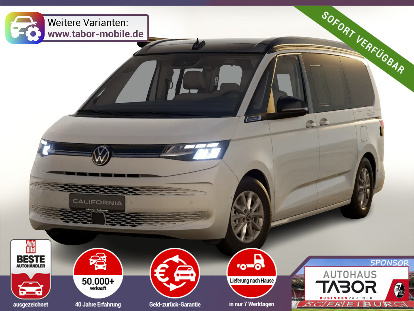 Volkswagen T7 California Ocean 360°Kam AHK Markise StH Keyl