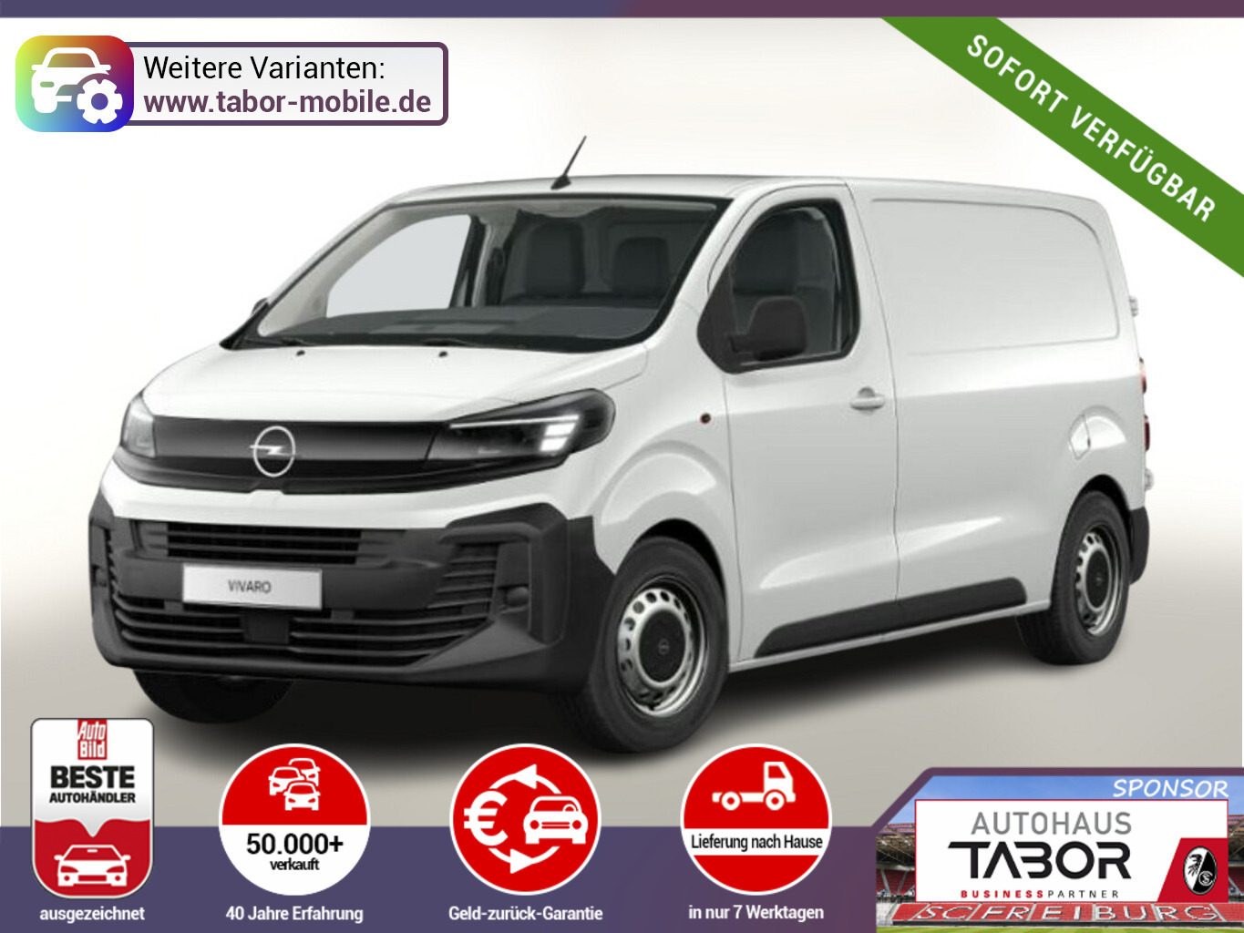 Opel Vivaro Kasten AT8 AHK Sthz ACC LED SHZ 10"-DAB