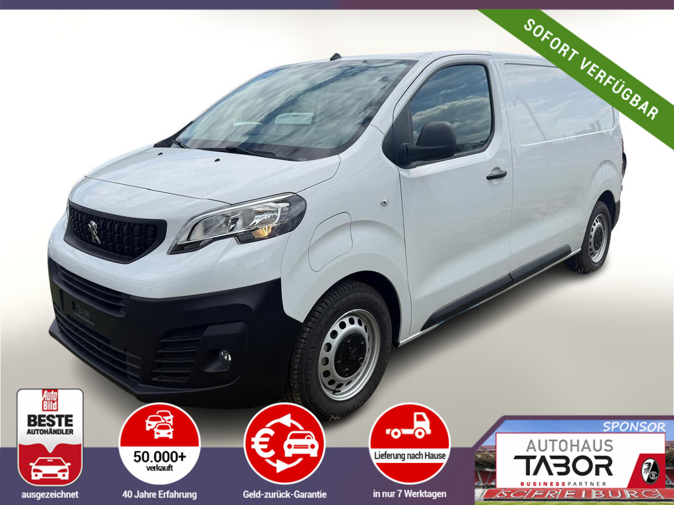 Peugeot Expert 75kWh L2 VisibilityP 11kWOBC HFT DAB Temp
