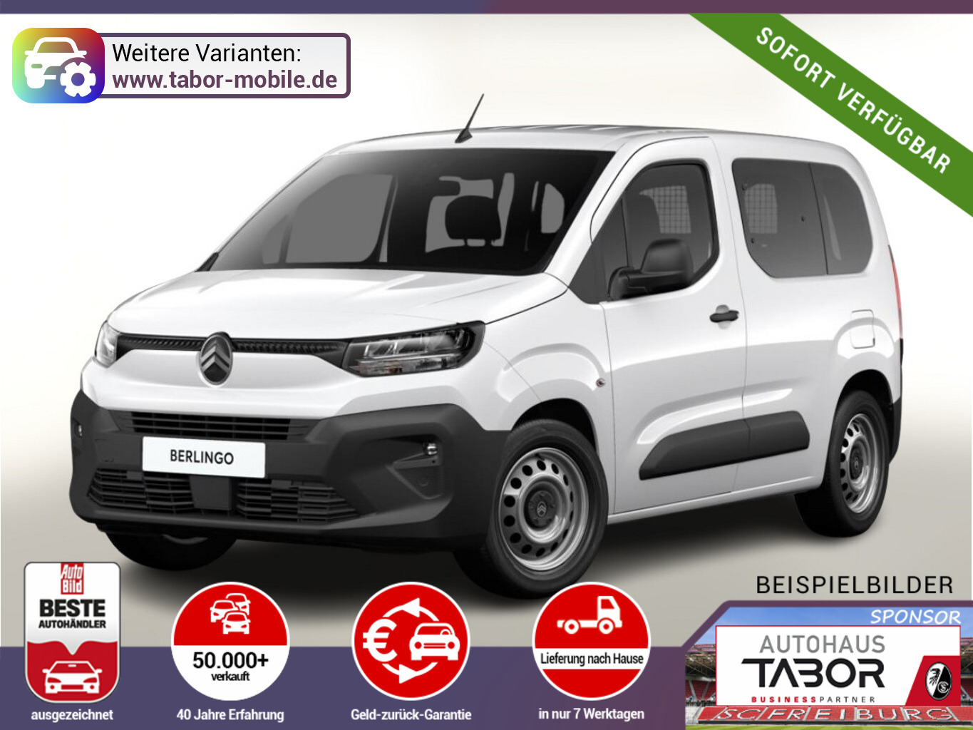 Citroën Berlingo MPV YOU CarPlay LED PDC Temp HFT Klima