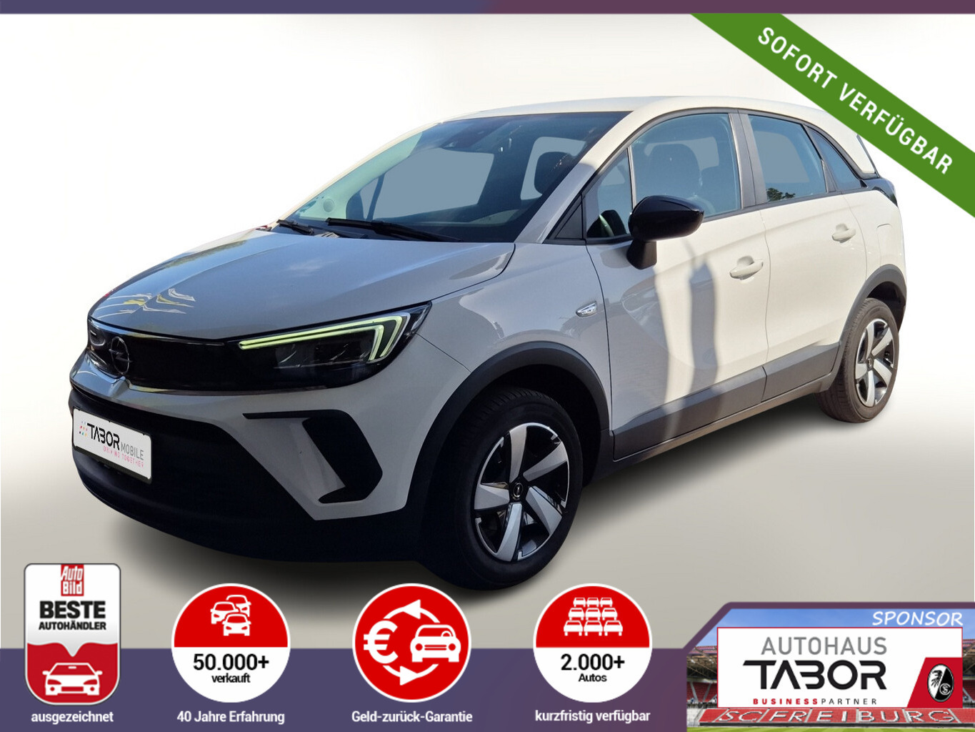 Opel Crossland 1.2 Turbo 110 Edition LED Kam SHZ