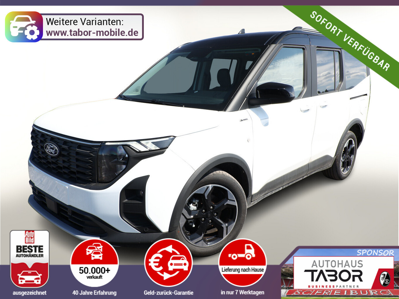 Ford Tourneo Courier Aut Active WinterP ACC Nav Kam