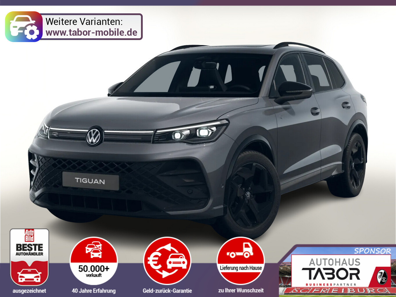 Volkswagen Tiguan R-Line Pano IQ.Drive Pro BlackP Nav AHK