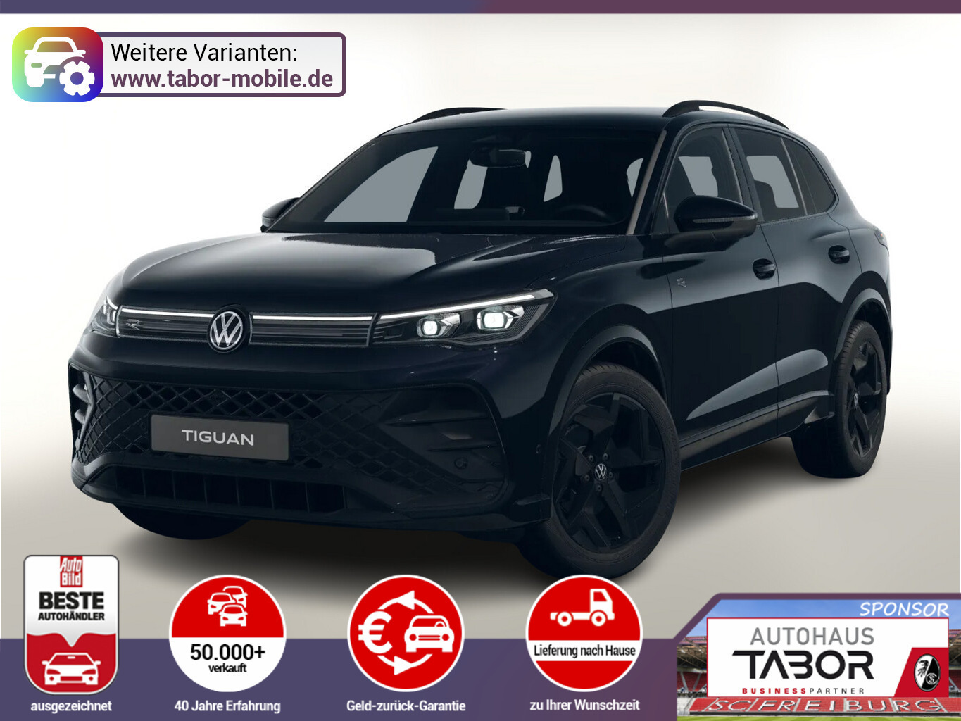 Volkswagen Tiguan R-Line IQ.Drive Pro BlackP Nav AHK LM19