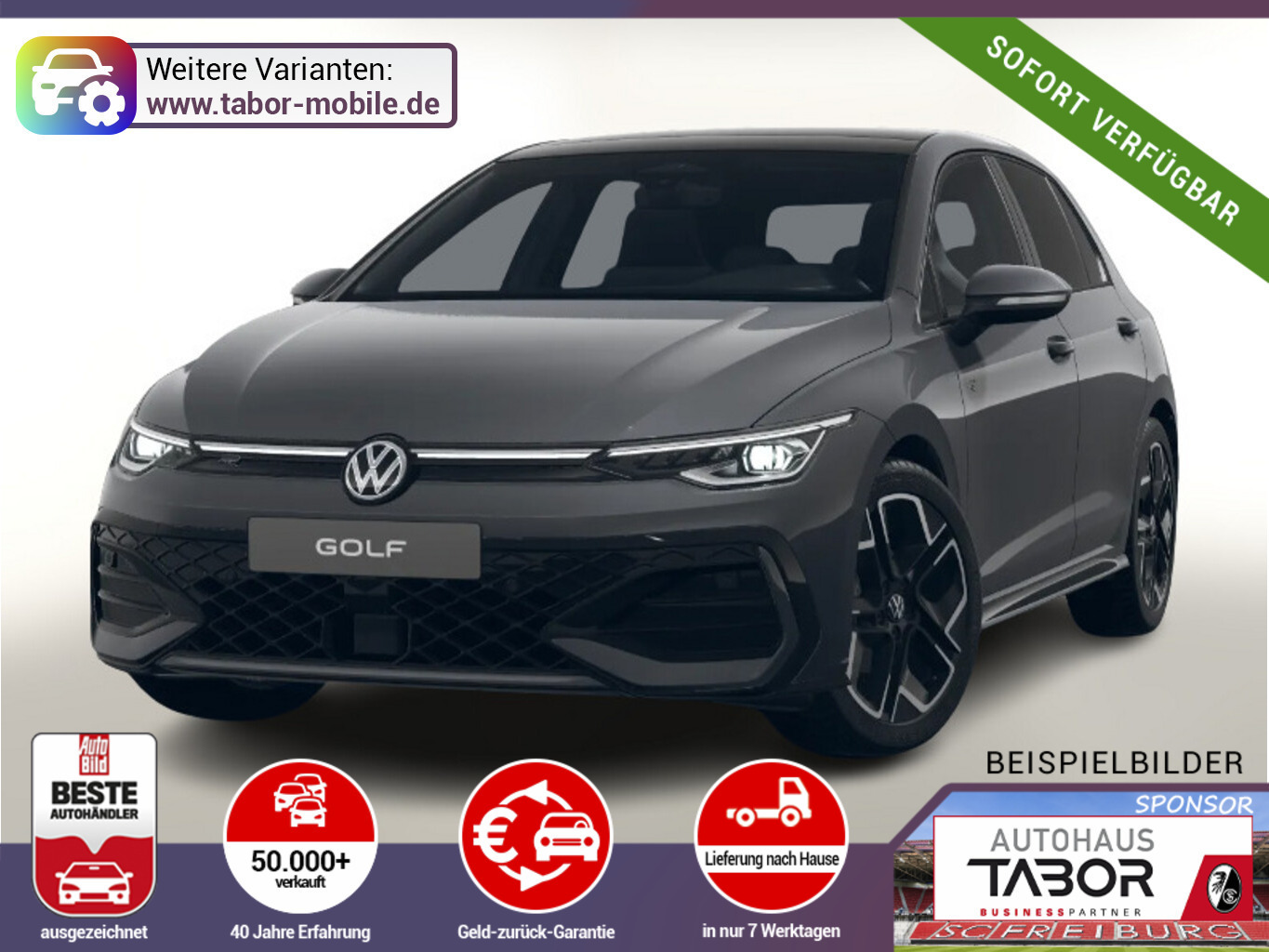 Volkswagen Golf 8 DSG R-Line Matrix 5J.Gar Keyl ParkAs SHZ