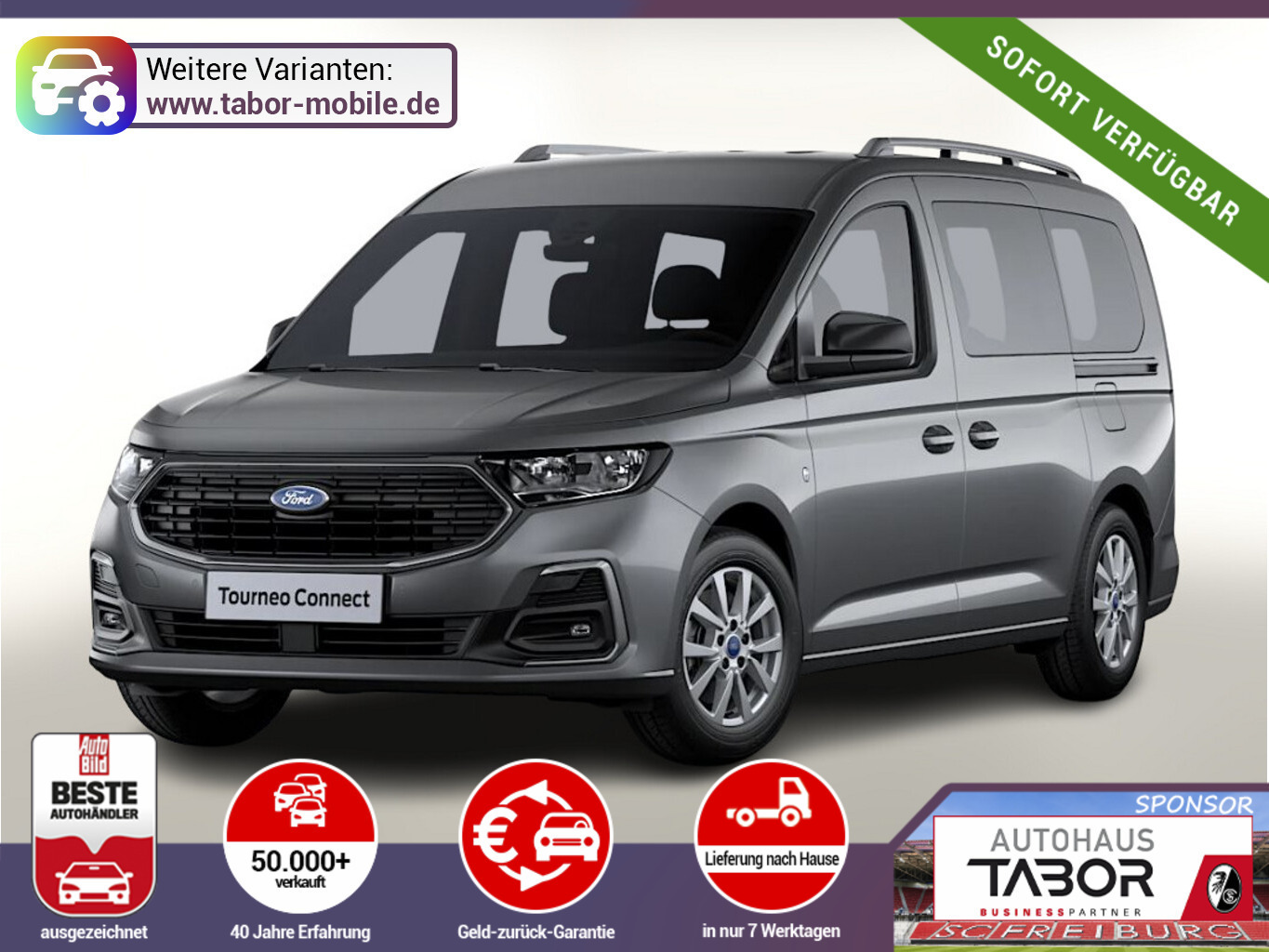 Ford Grand Tourneo Connect Aut Titanium ACC LED Kam