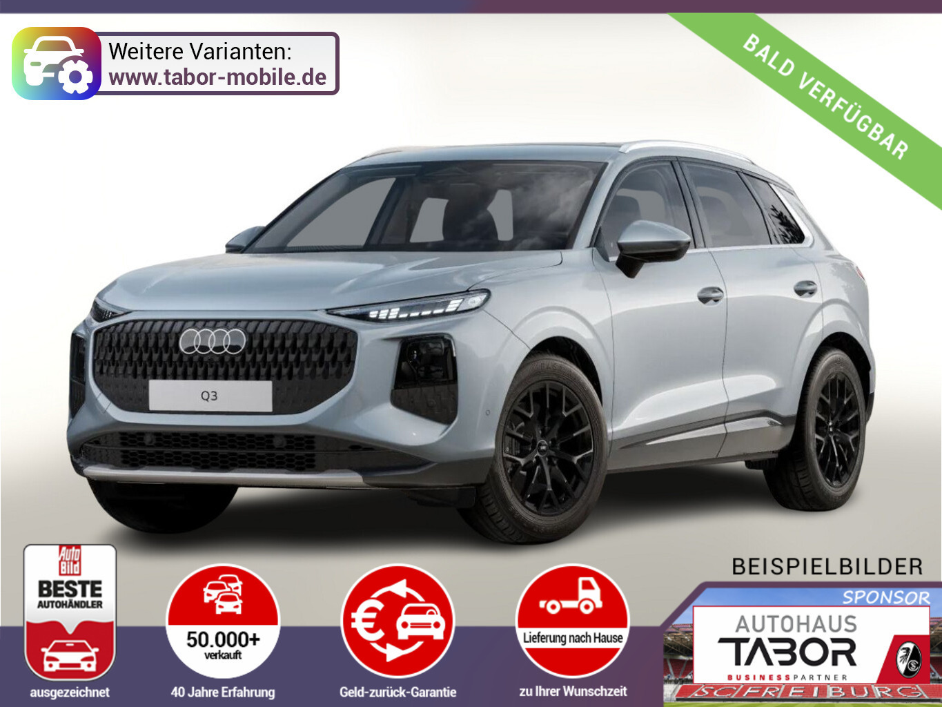 Audi Q3 quattro Tech LED+ 18Z Keyl KlimaP PrivG Navi