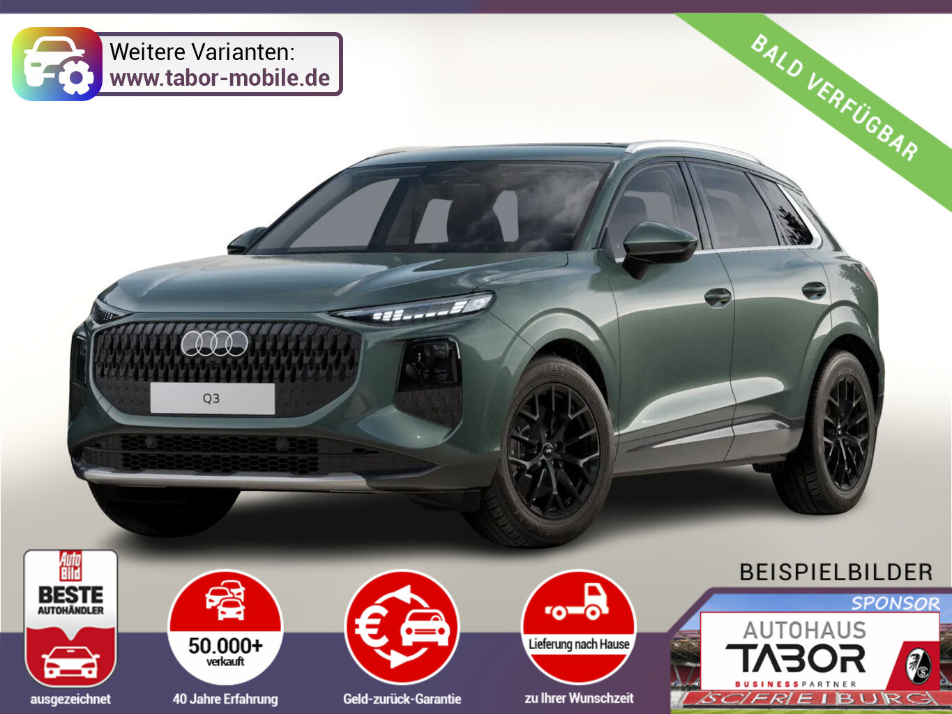 Audi Q3 quattro Tech LED+ 18Z Keyl KlimaP PrivG Navi