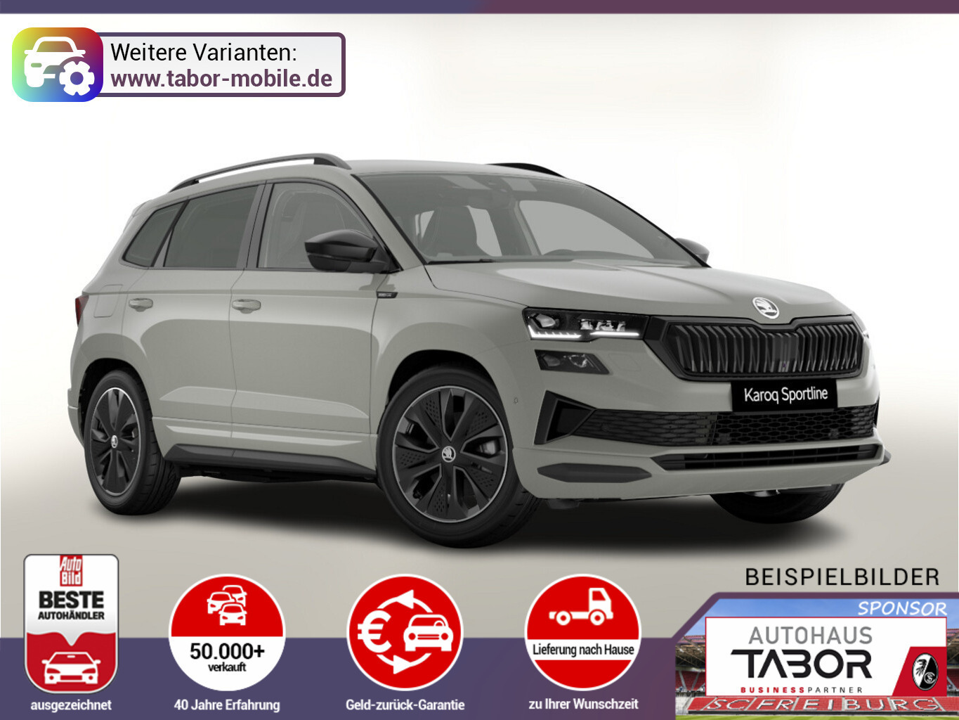 Skoda Karoq DSG Sportl Pano AHK Matrix Nav 360° Canton