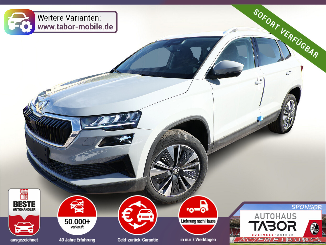 Skoda Karoq DSG Selec AHK ACC Kam SideA SHZv/h Kessy