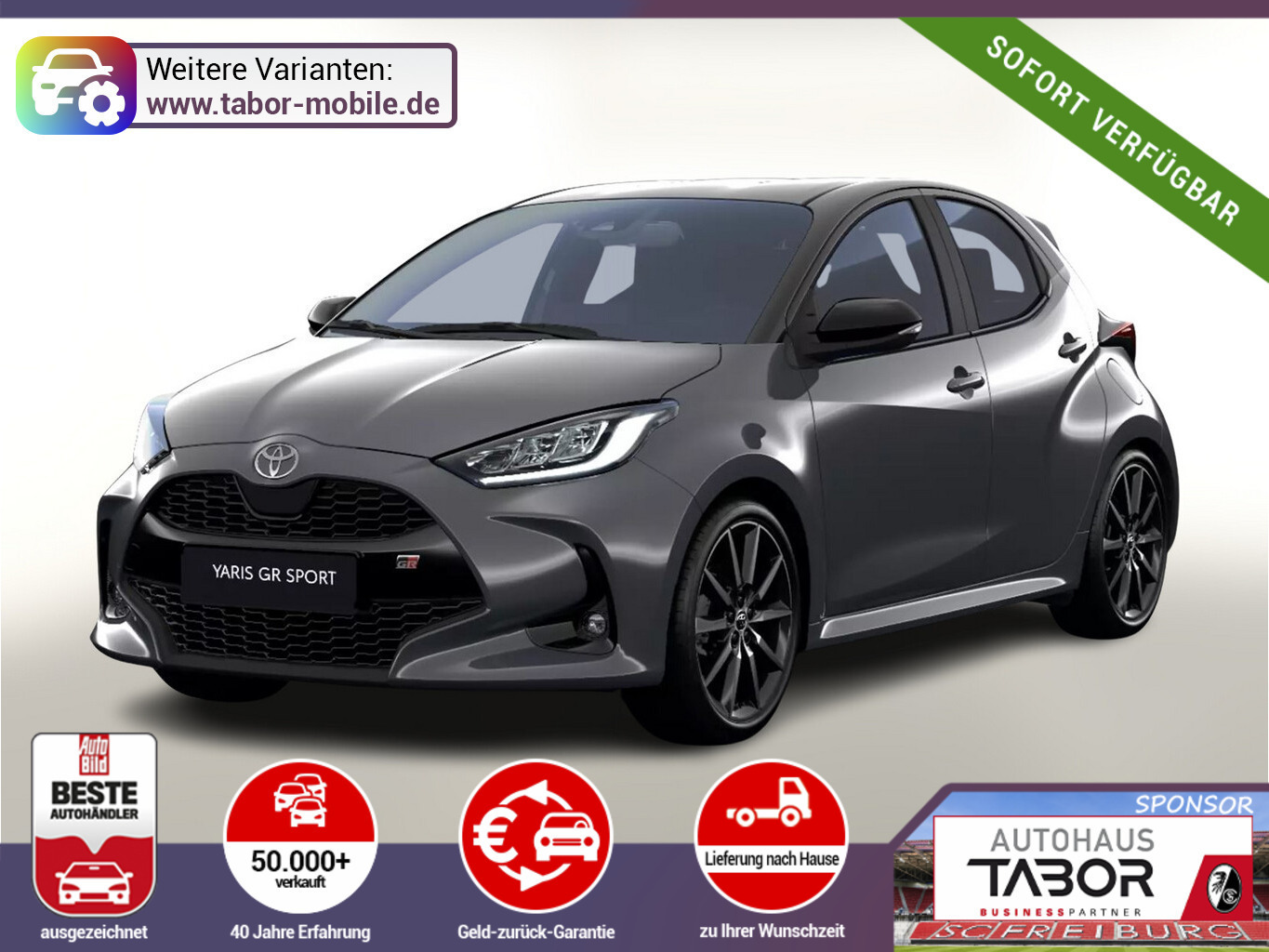 Toyota Yaris GR Sport Nav LED HeadUp SmartKey SHZ BLIS