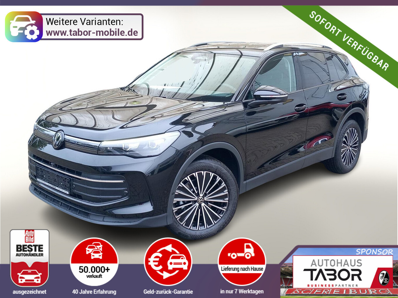 Volkswagen Tiguan LED+ Nav Pano AHK 5JGar.18Z IQ.DRIVE SHZ