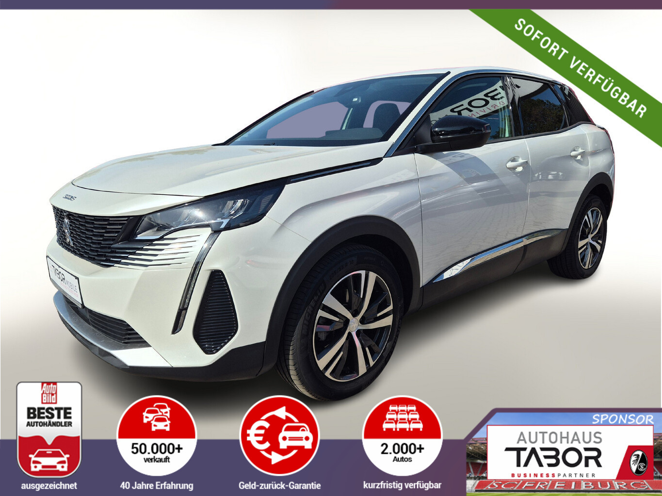 Peugeot 3008 1.2 PT 130 Allure Pack Nav 360°Kam LED 18Z