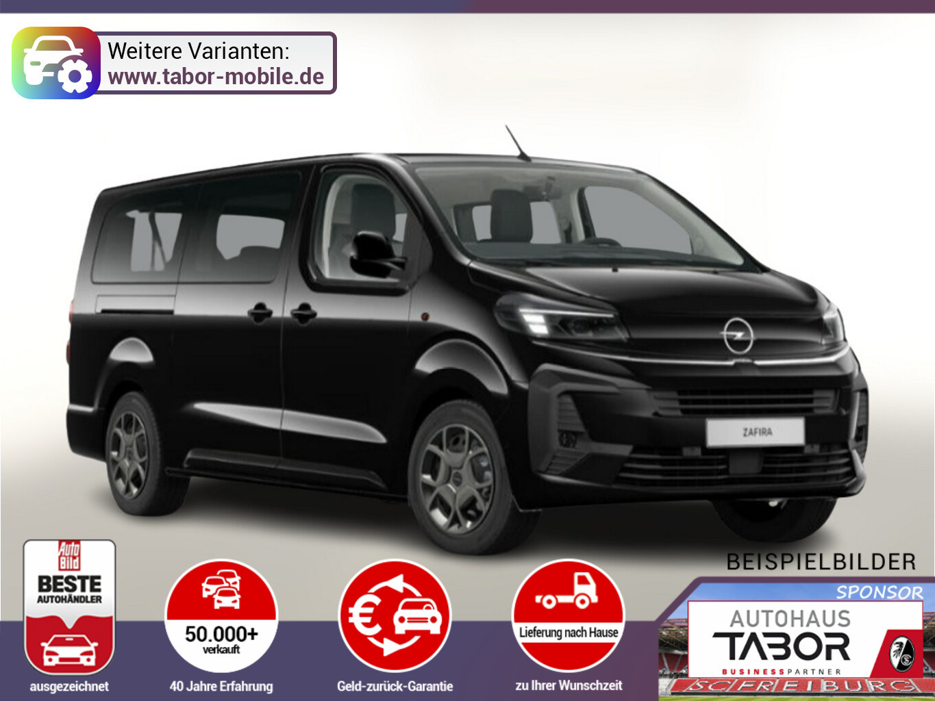 Opel Zafira AT8 XL Edition 8-S FamilyP ConnectP Klima