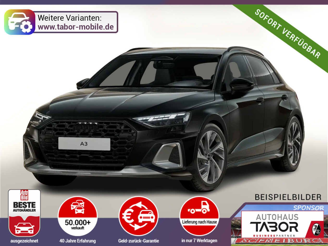 Audi A3 allstreet quattro Nav 18Z KlimaP LED+ ACC eHK