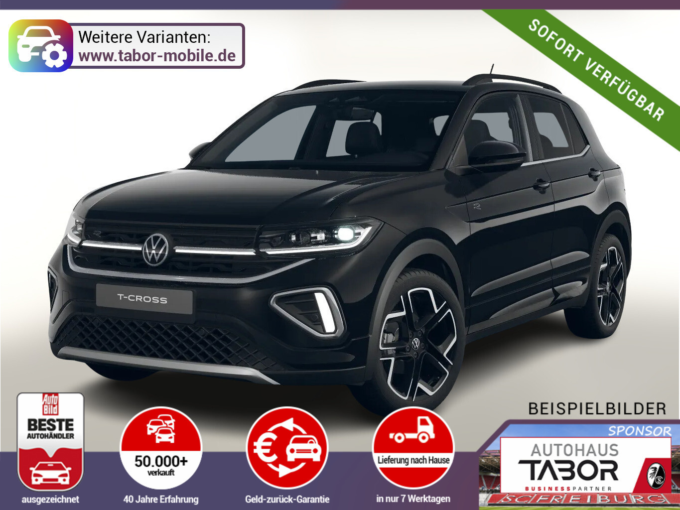 Volkswagen T-Cross R-Line Matrix 18Z Kam SHZ PrivG KeyL PDC
