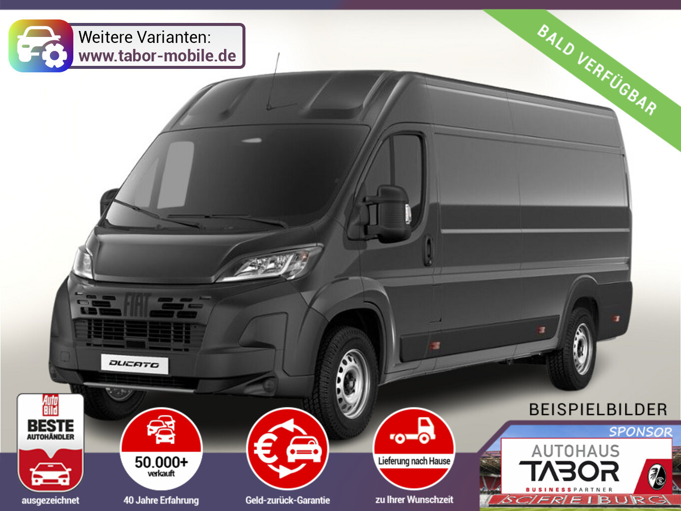 Fiat Ducato Maxi 35 AT8 L4H2 7"Display AppCo 270°HFT