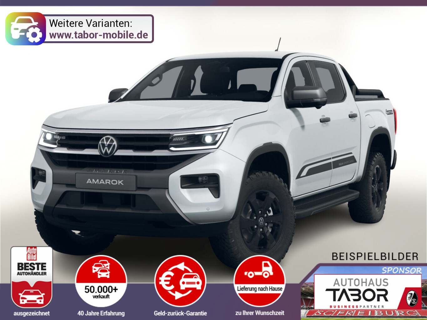 Volkswagen Amarok PanAm AHK AssisP Matrix Klimaaut 18"LM