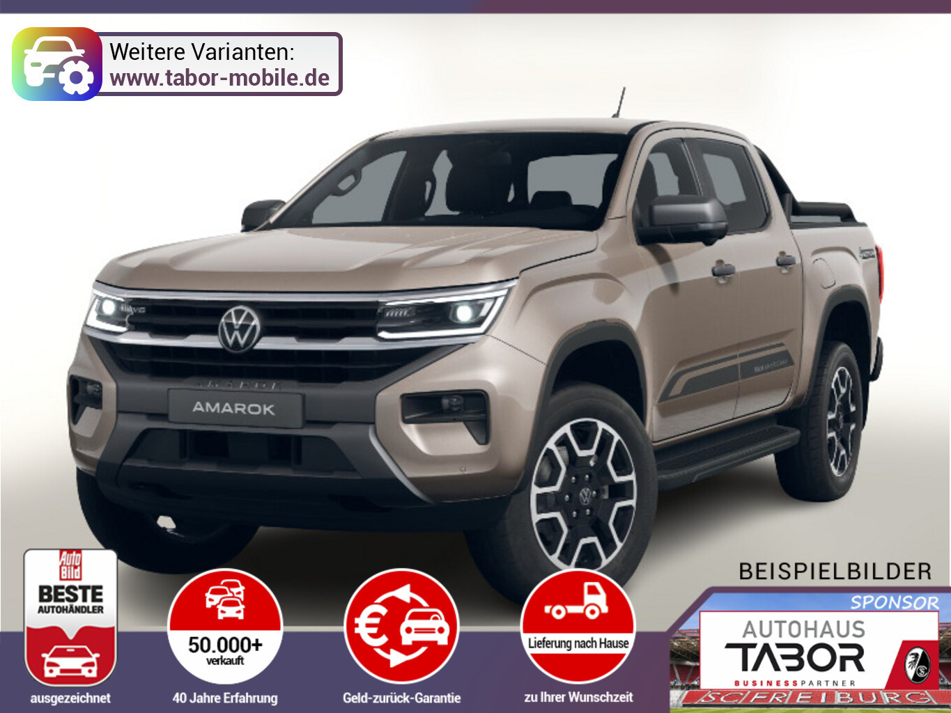 Volkswagen Amarok PanAm 20"LM AHK AssisP Matrix Klimaaut