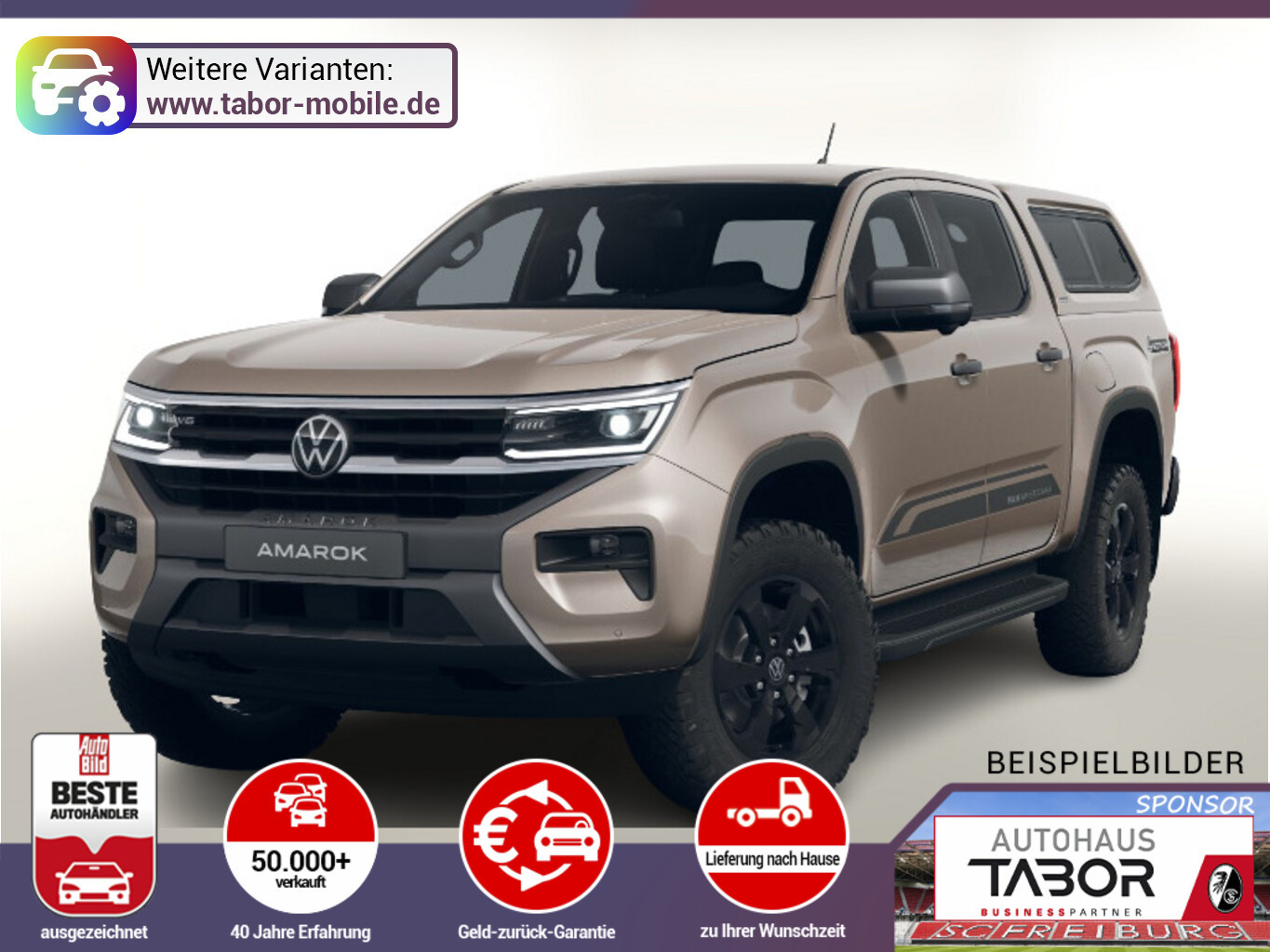 Volkswagen Amarok PanAm HardTop AHK AssisP Matrix Klimaaut