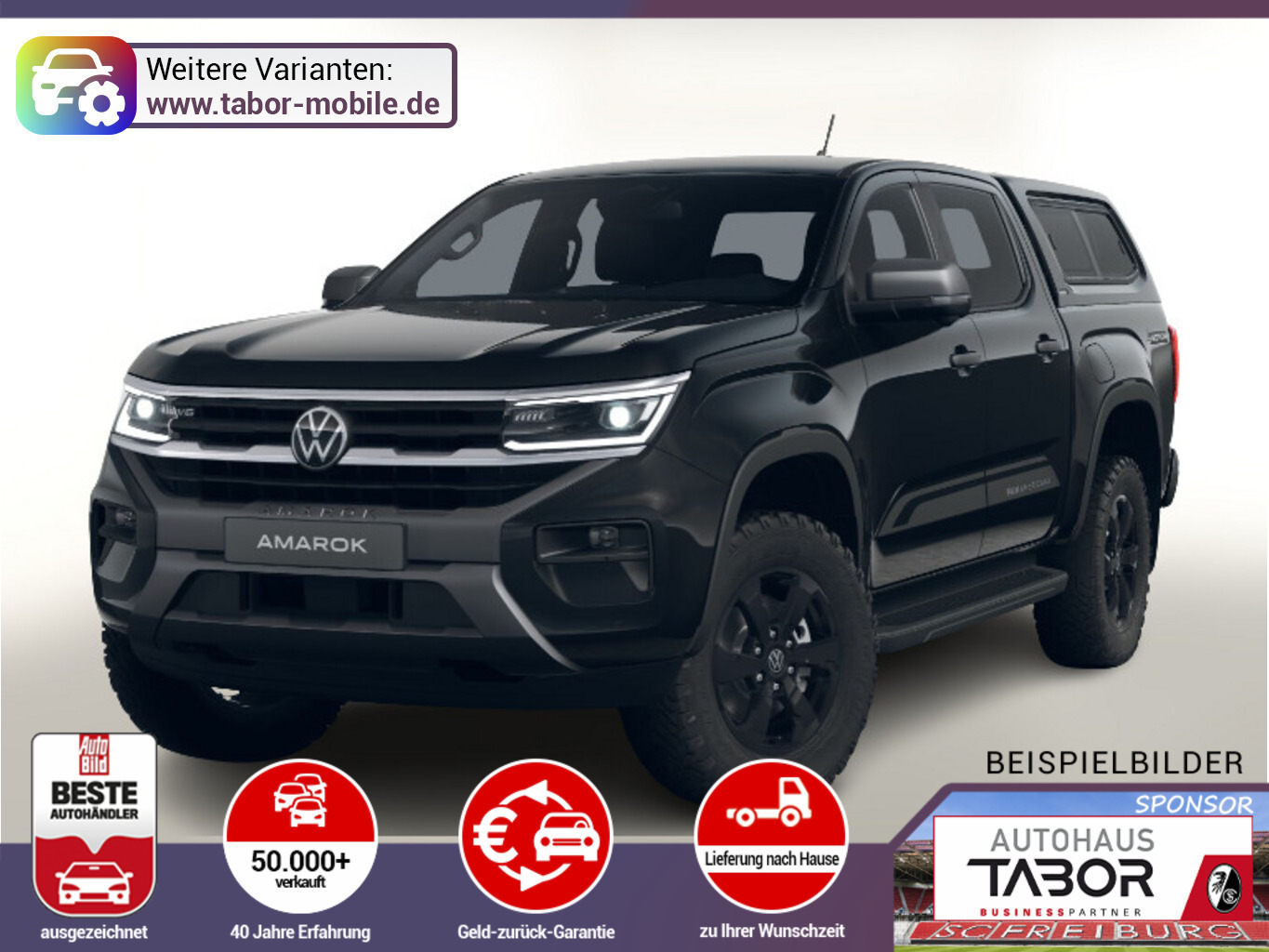 Volkswagen Amarok PanAm HardTop AHK AssisP Stahlschu Matrix