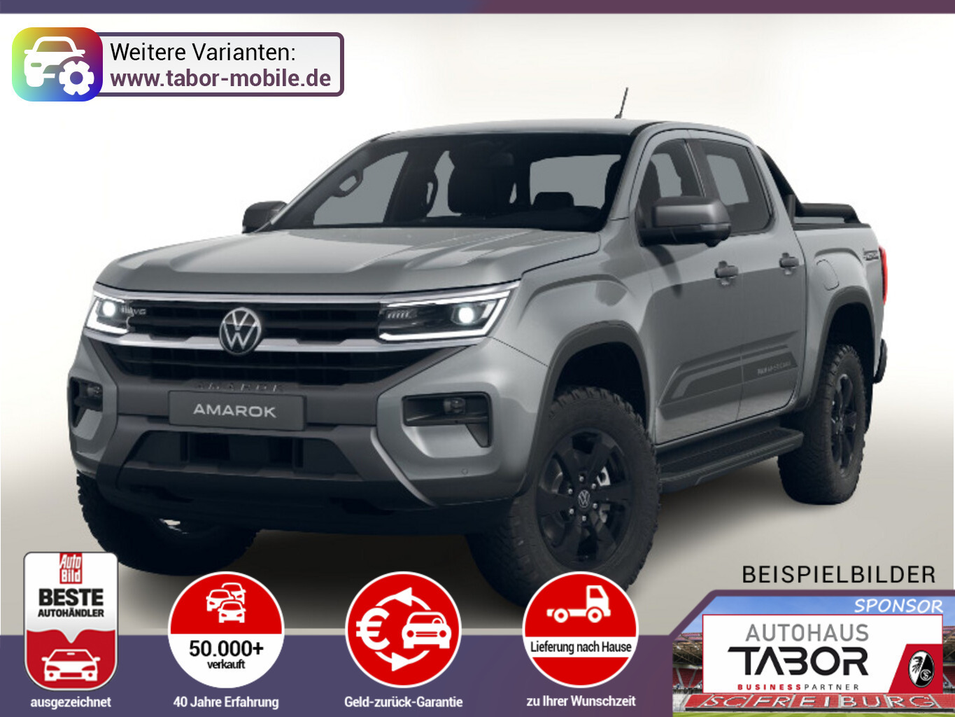Volkswagen Amarok PanAm StHz AHK AssisP Stahlschutz Matrix