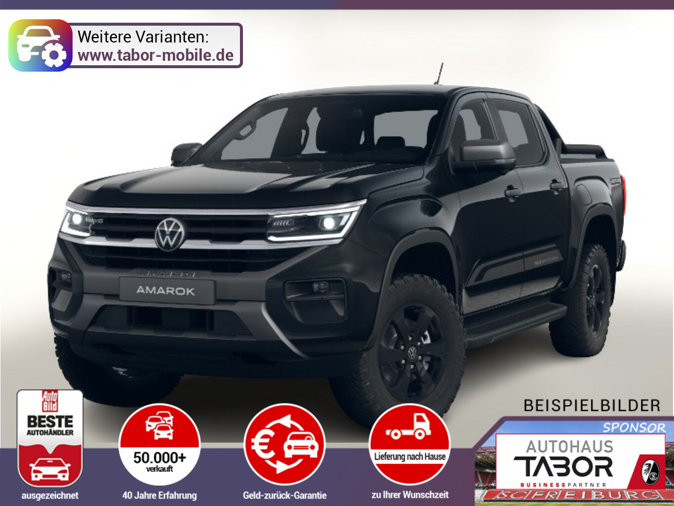 Volkswagen Amarok PanAm AHK AssisP Matrix Stahlschutz 18"LM