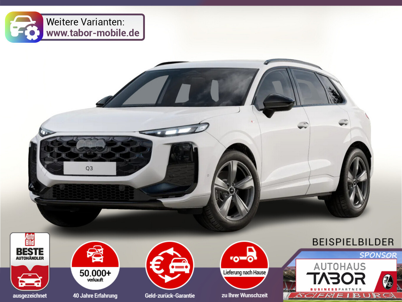 Audi Q3 quattro 2xS line Tech OptikP PrivG LED KlimaP