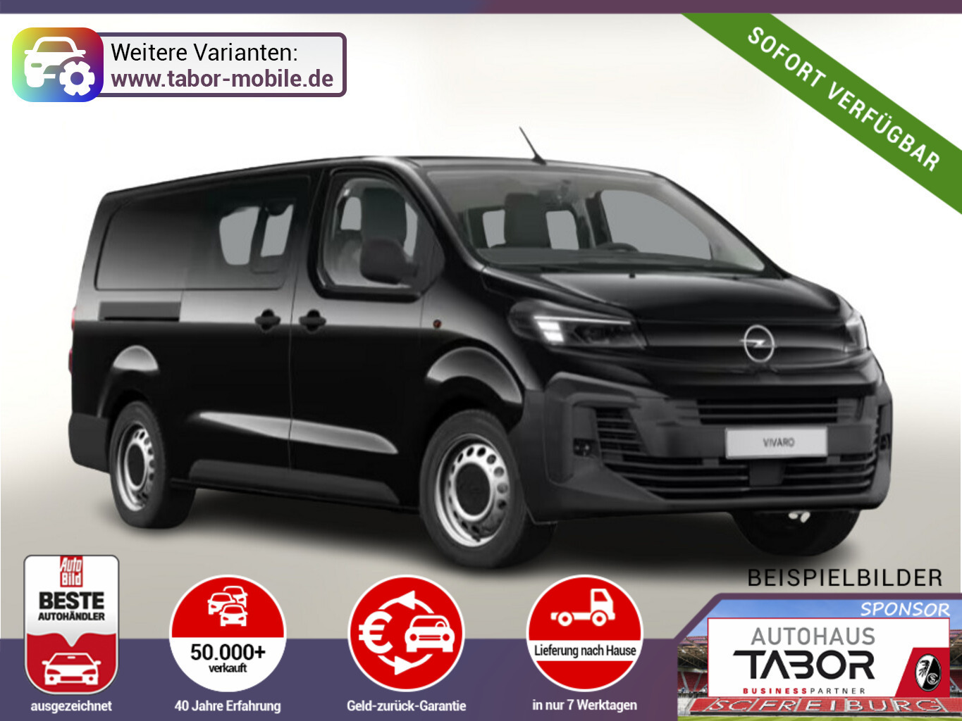 Opel Vivaro Kombi XL 9S KlimaP ConnectP Nav Kam LED
