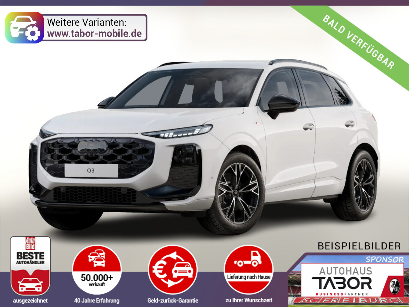 Audi Q3 quatt 2xS line Tech+ OptikP PrivG Leder Klima