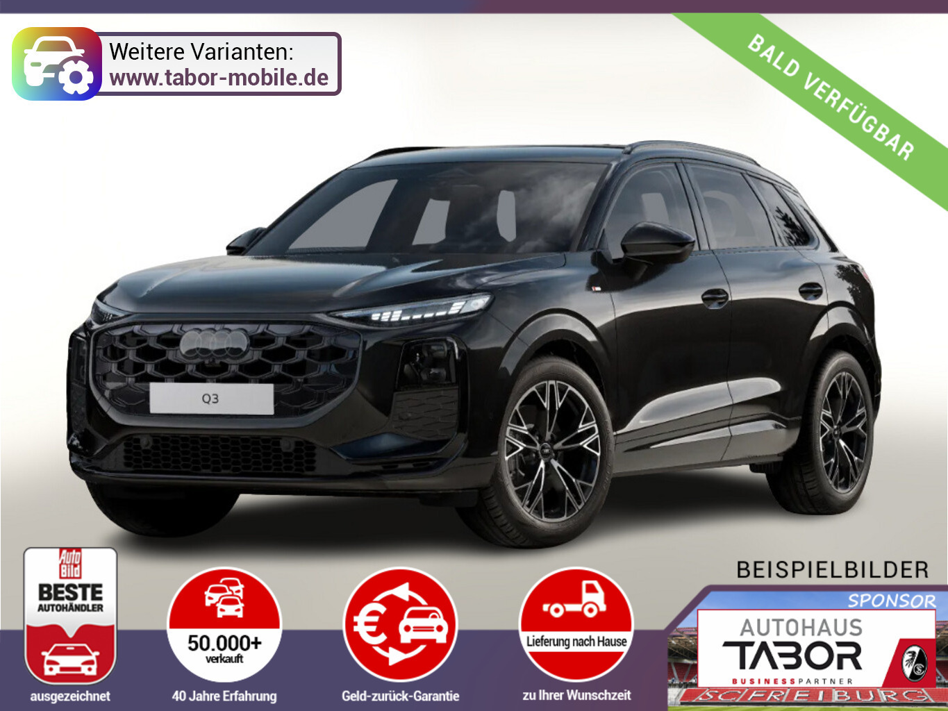 Audi Q3 quatt 2xS line Tech+ OptikP Leder AHK KlimaP