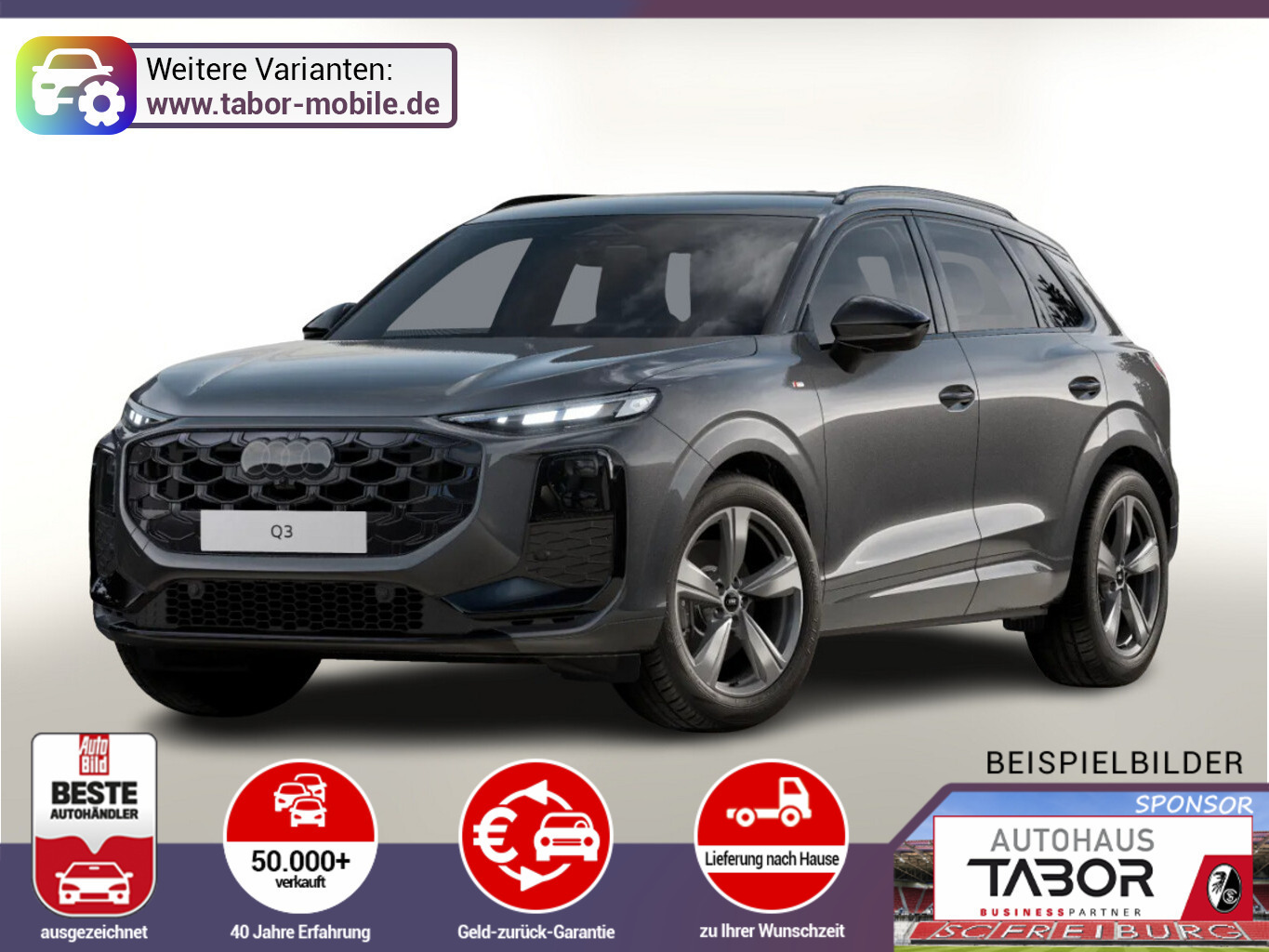 Audi Q3 quattro 2xS line Tech KlimaP PrivG 19Z OptikP