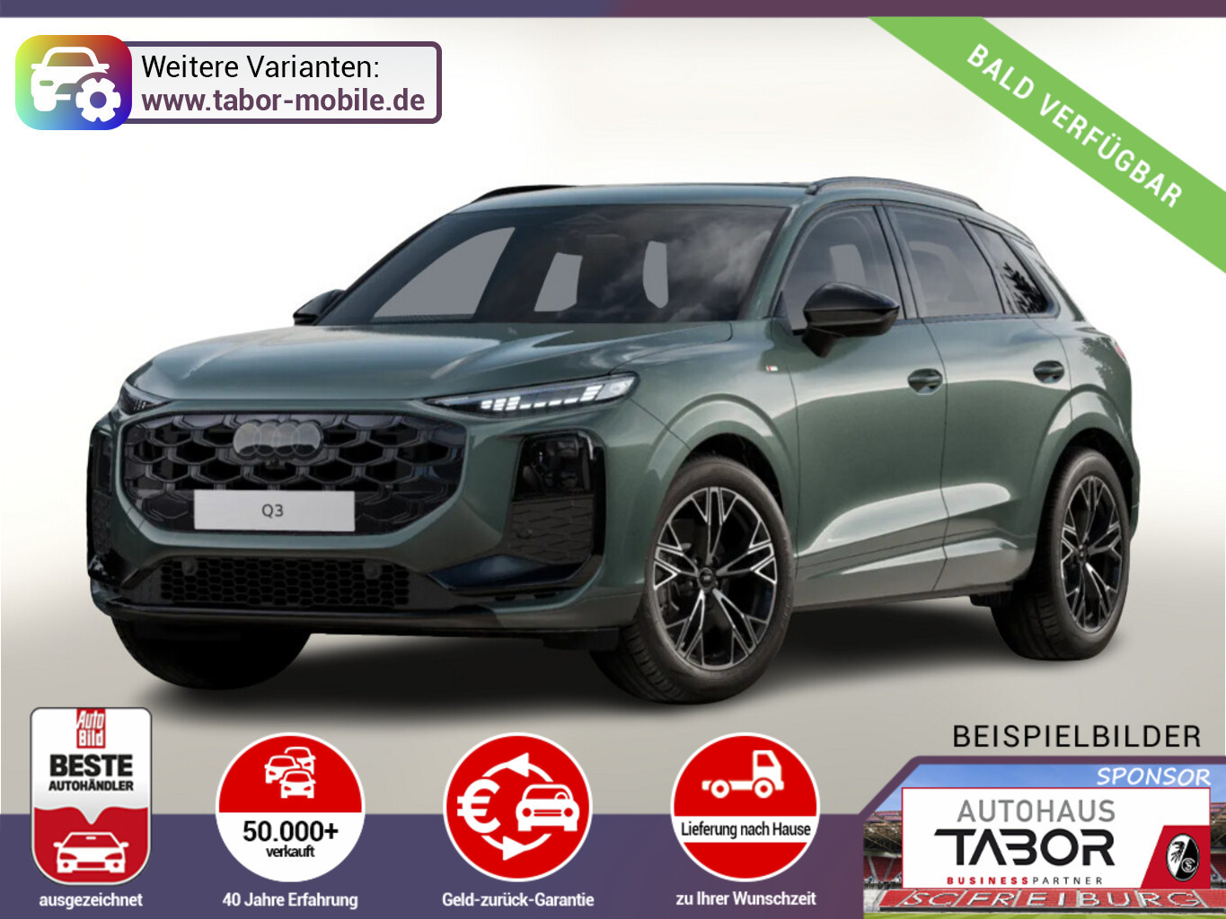 Audi Q3 quattr 2xS line Tech+ Pano Sonos Leder KlimaP