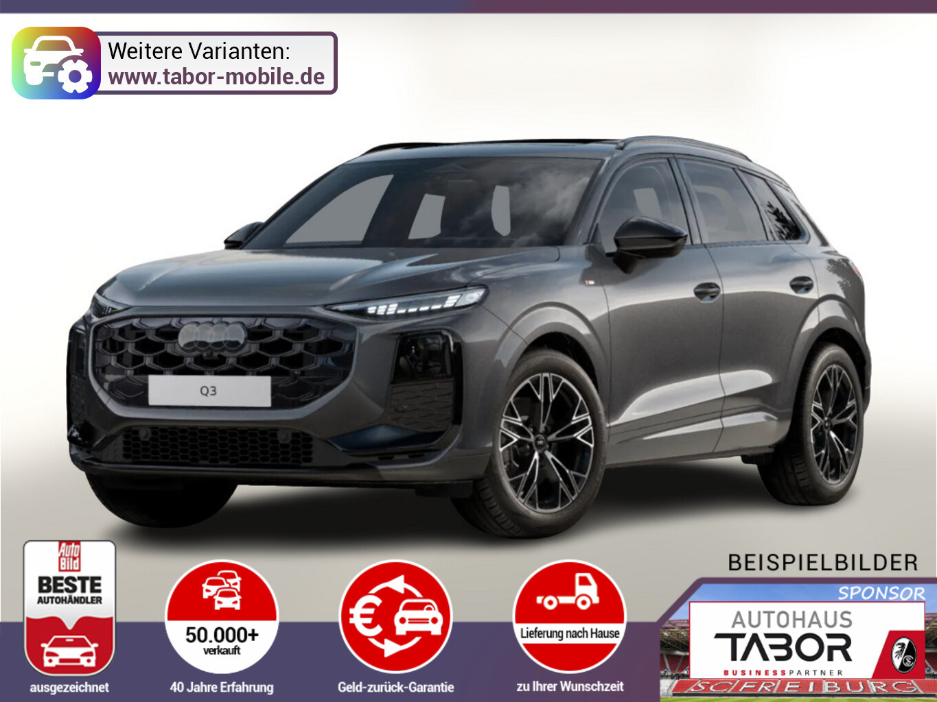 Audi Q3 quattro 2xS line Tech+ Pano HUD Sonos KlimaP